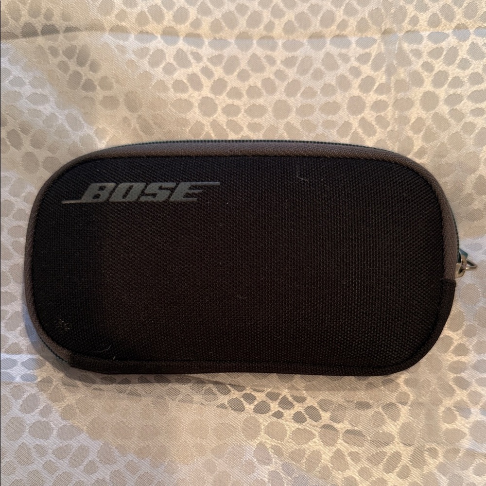 Bose Black Noise Cancelling Headphones with case.
